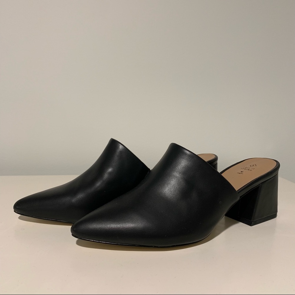 Call It Spring Black Mule